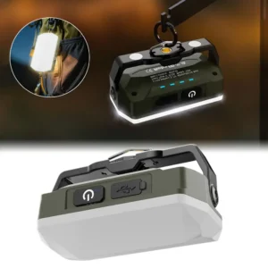 Rechargeable 52LED Camping Light With Magnetic Hook