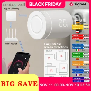 Tuya Smart Home Zigbee Radiator Valve