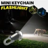 Mini Keychain Flashlight Portable Keyring Torch