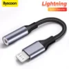 Lightning To 3 5 MM Jack AUX Cable Adapter