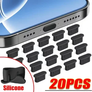 Type C Dust Plug Silicone Anti Dust Cover Cap