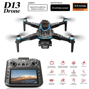 New D13 Drone 4K Professional Three HD Camera