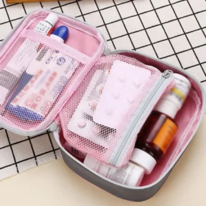 Empty Mini Household First Aid Kit Bag