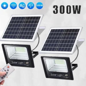 2PCS Solar Flood Light
