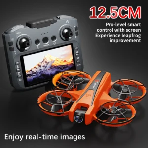 2025 New YL105 Drone 8K HD 4.3" Remote Control Headless Mode