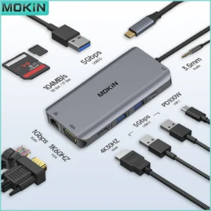 MOKiN 10 in 1 Docking Station