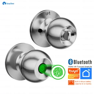 SmarDeer Fingerprint Lock for Tuya Smart Lock with Bluetooth