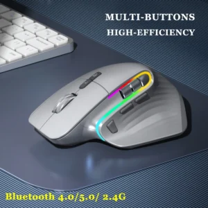 Wireless Gaming Mouse Ergonomic Bluetooth