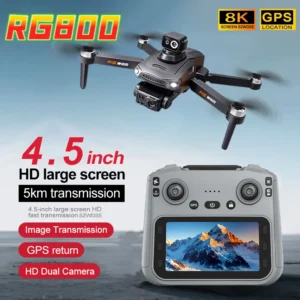 RG800 Max Drone 4K Pro Edition, featuring a GPS-enabled foldable frame