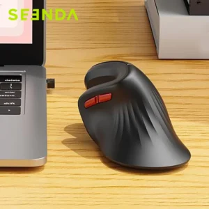 Ergonomic Mouse with Jiggler Wireless Dual Mode Vertical Mouse