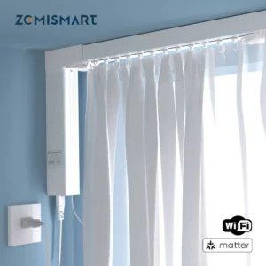 Zemismart Matter Over WiFi Electric Sliding Curtain Track